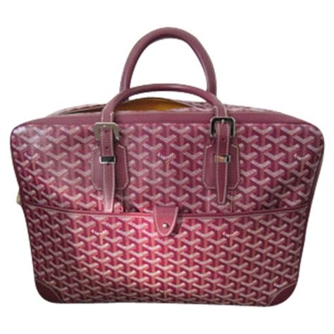 goyard name print|goyard monogram bag.